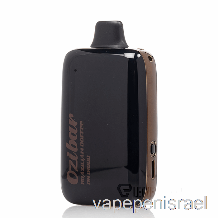 חד פעמי Vape Israel Ozibar 18000 קפה ברזילאי חד פעמי